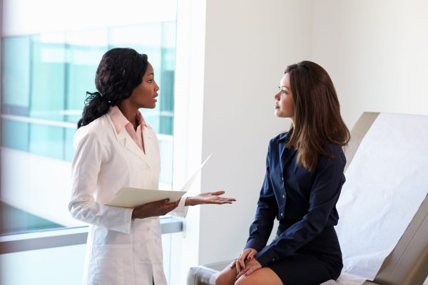 OBGYN consulting with patient in Greensboro
